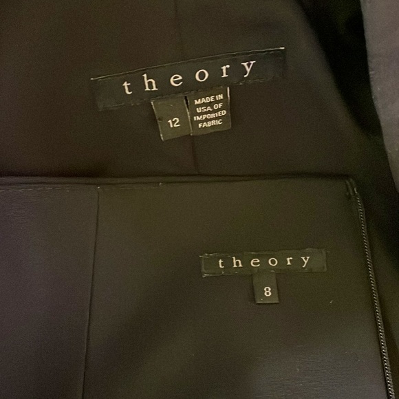 Theory 2 piece coat and skirt set - Picture 8 of 8